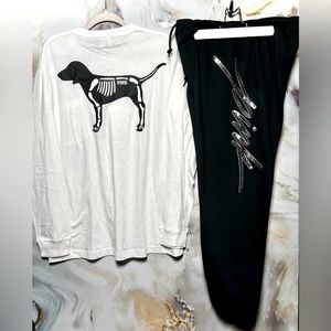 PINK Large Skeleton Not Your Boo Bling Set